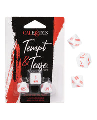 California Exotic Novelties Couples Game Acrylic Dice Spontaneous Play Prompts for Romantic Intimate Fun