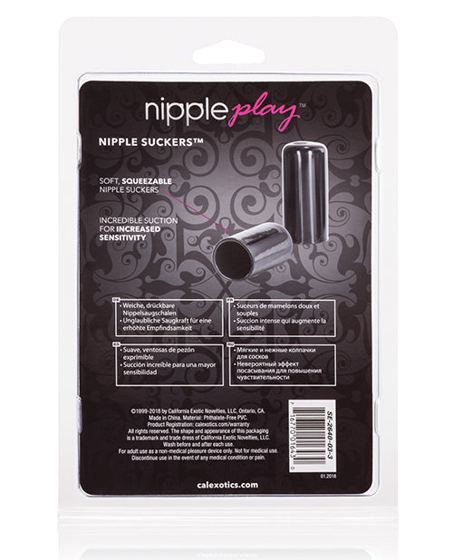 Black Nipple Suckers for Sensation Enhancement