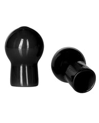 Nipple Play Advanced Nipple Suckers in Black for Heightened Sensitivity