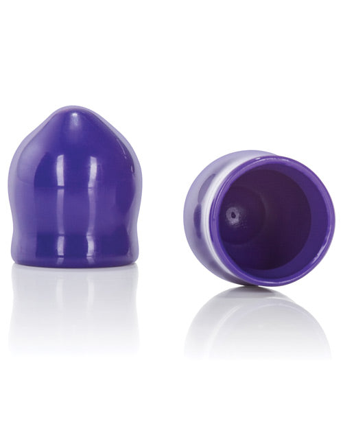 Mini Nipple Suckers in Purple with Flanged Suction Base