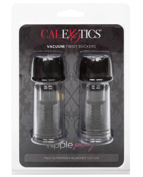 Nipple Play Stimulators Vacuum Twist Suckers Adjustable Suction Ergonomic Design for Increased Sensitivity