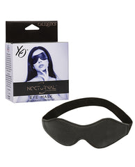 Nocturnal Eye Mask Blackout Stretch-to-Fit Double-Stitched Blindfold for Total Sensory Blackout