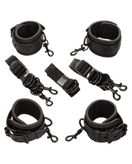 Nocturnal Bed Restraints Adjustable Cuffs Versatile Design for Secure and Creative Bondage Play