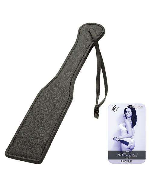 Nocturnal Bondage Paddle Double-Stitched Ergonomic Handle with Wrist Strap for Sensory Impact Play