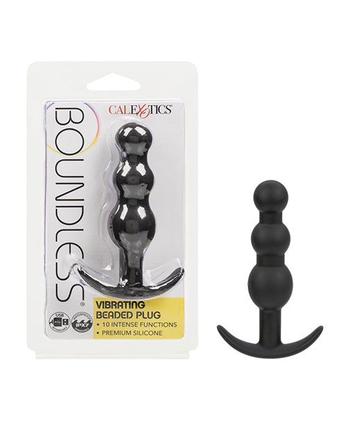 Boundless Anal Plug Beaded Vibrating Silicone Waterproof Design for Enhanced Sensation