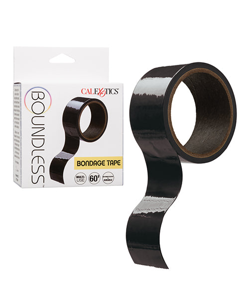 Boundless Bondage Tape black self-adhering stretchy material for creative BDSM restraint play