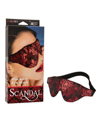 Scandal Bondage Blindfolds Blackout Eyemask Double-Layer Brocade Design for Sensory Play and Restful Sleep