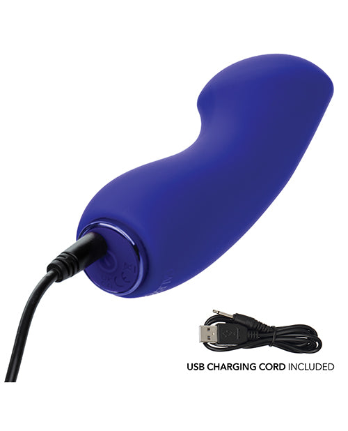 Raven “G” Pleaser Curved G-Spot Vibrator with Multiple Modes