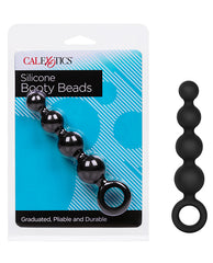 CalExotics Anal Toys Silicone Booty Beads Flexible Graduated Design for Safe Stimulating Anal Play