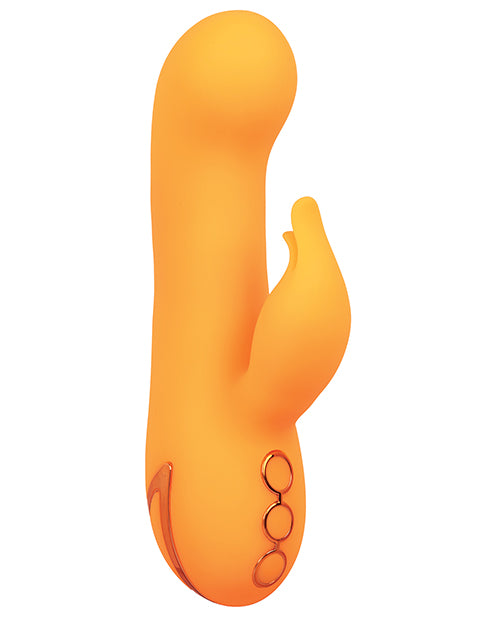 California Dreaming Vibrator Automatic Inflation Dual Motors Silicone for G-Spot Stimulation