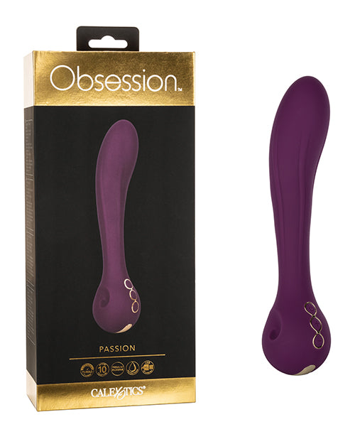 Obsessions Vibrator Textured Silicone Curved Shaft for Targeted G-Spot Stimulation and Intense Pleasure