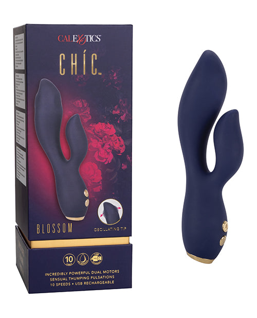 Chic Vibrator Dual Motor Thumping G-Spot Stimulator Waterproof Silicone for Intense Personal Stimulation