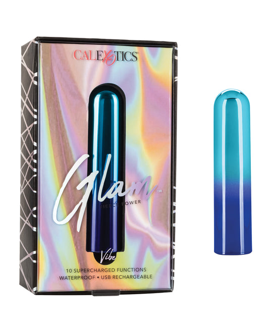 Glam Bullet Vibrator Metallic Ombré Whisper-Quiet 10 Vibration Modes for Discreet Stimulation