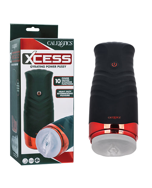 Xcess Gyrating Power Pussy Vibrating Masturbator with Realistic Texture