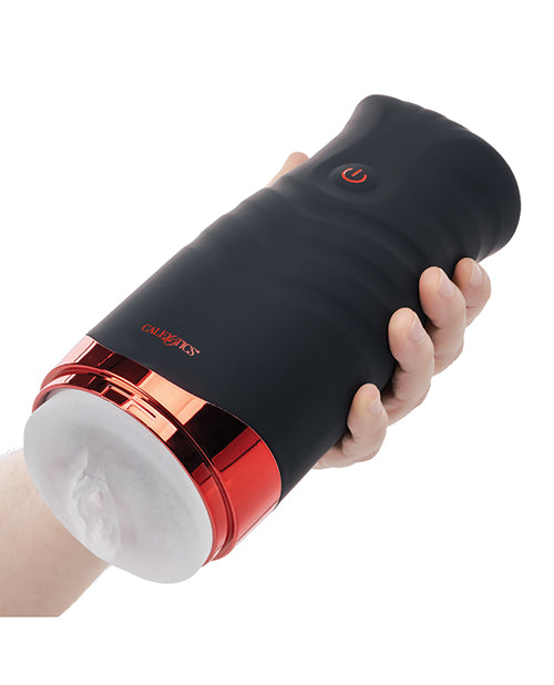 Xcess Gyrating Power Pussy Vibrating Masturbator with Realistic Texture