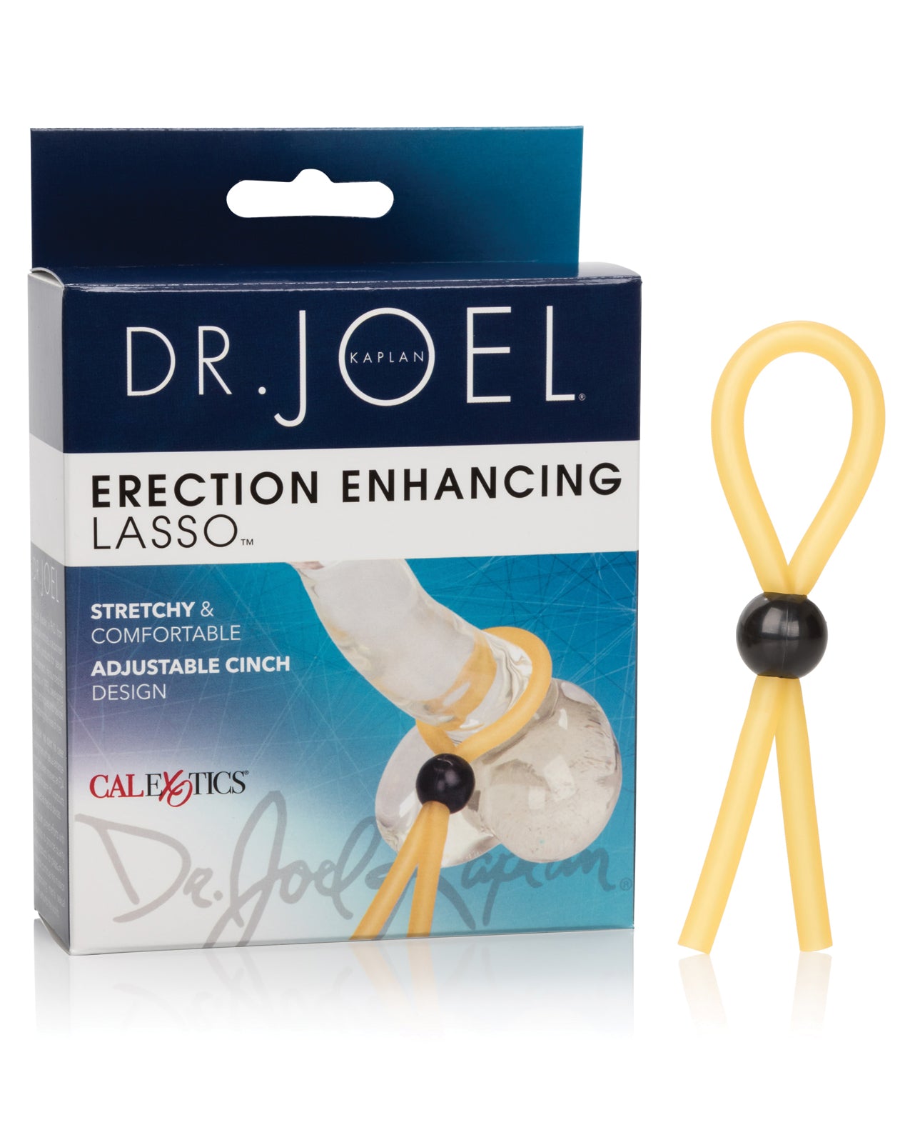 Dr. Joel Kaplan Penis Enhancement Adjustable Latex Erection Lasso Ring for Increased Stamina and Support