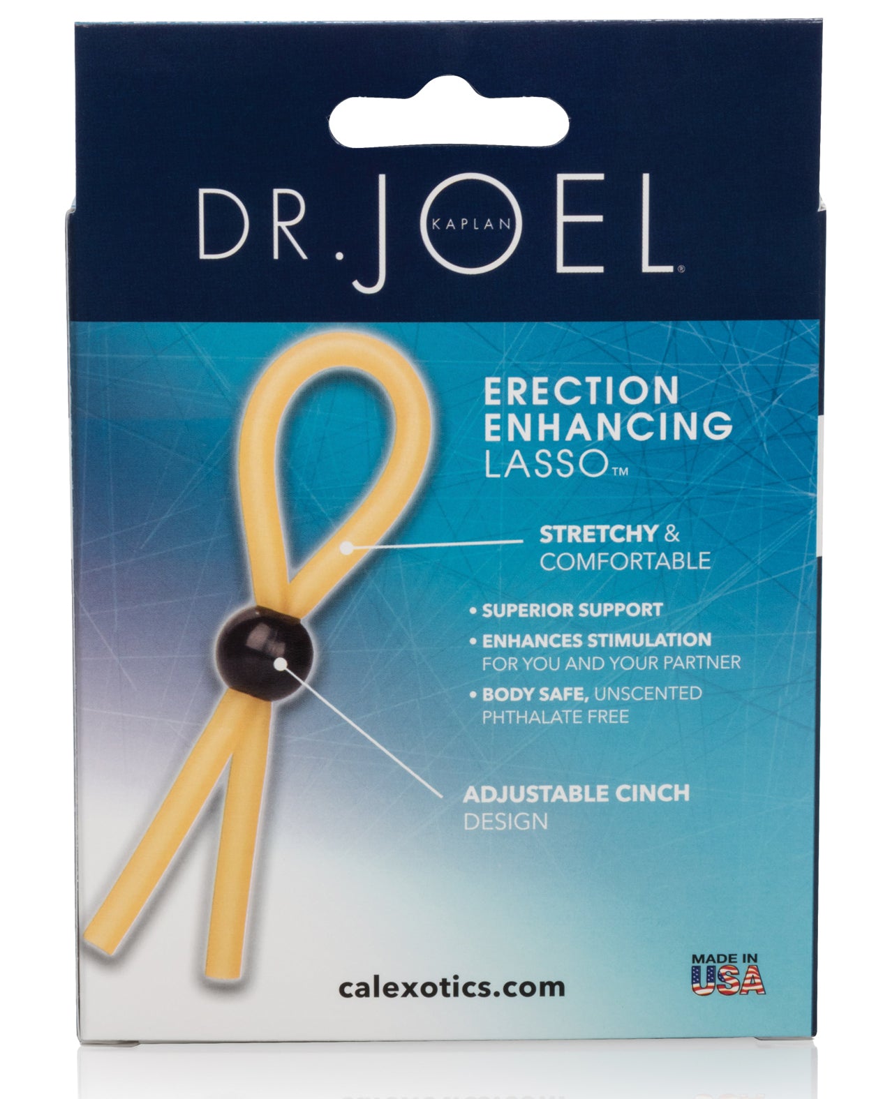 Dr. Joel Kaplan Adjustable Erection Enhancing Lasso Ring - Ivory