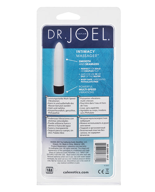 Dr. Joel Kaplan Intimacy Massager 4.5" Compact Multi-Speed Vibrator