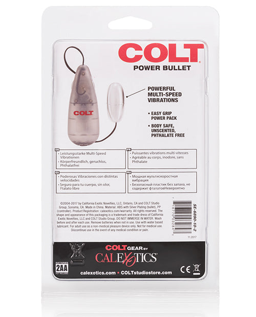COLT Multi-Speed Power Pak Bullet Vibrator with EZ Grip Controller