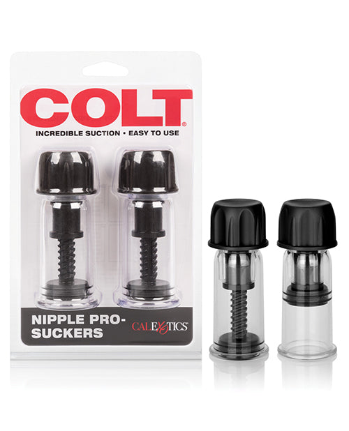 COLT Nipple Pro-Suckers Adjustable Suction Body-Safe Materials for Enhanced Nipple Stimulation