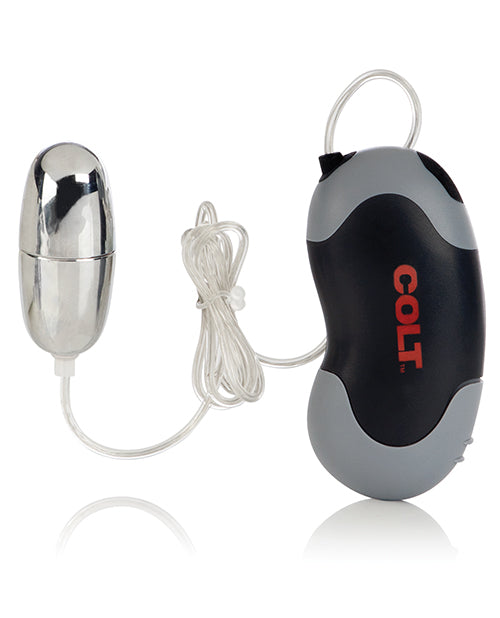 COLT Xtreme Turbo Bullet Power Pack – Waterproof 2-Speed Silver Vibrator