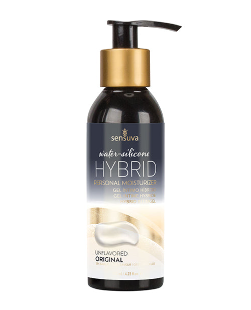 Sensuva Lubricant Hybrid Personal Moisturizer Unflavored Formula for Sensitive Skin Hydration and Comfort