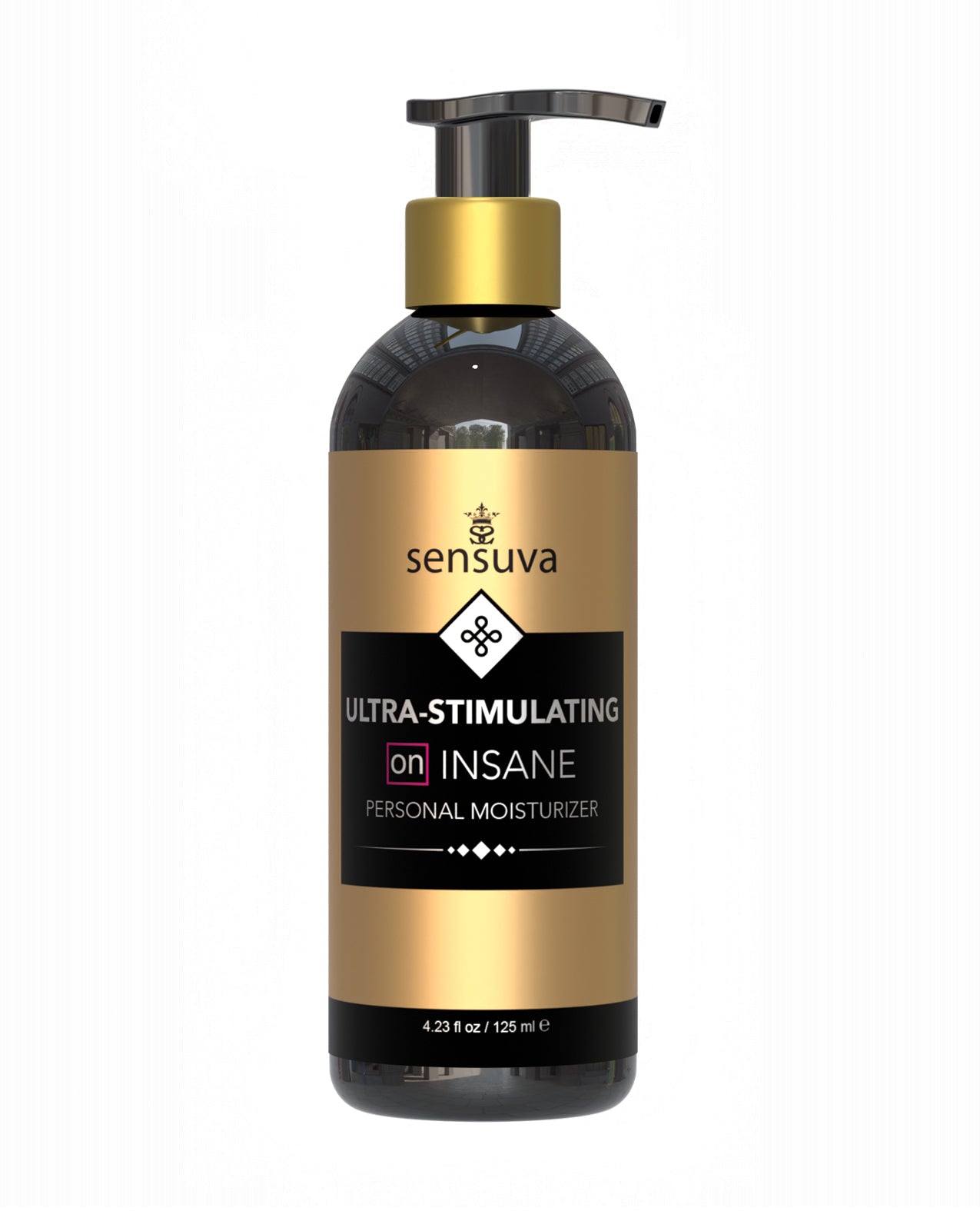 Sensuva Lubricant Ultra Stimulating Unscented Formula 4.23 oz for Enhanced Sensation and Pleasure