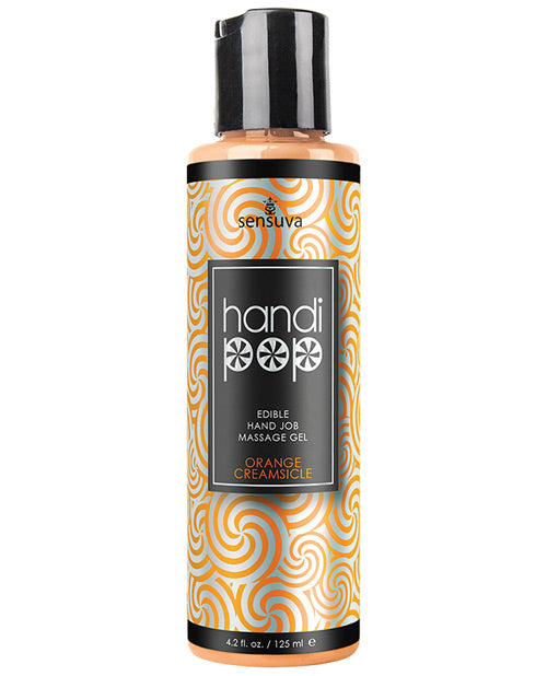 Handipop Lubricant Orange Creamsicle Edible Flavor Water-based Gel for Intimate Massage