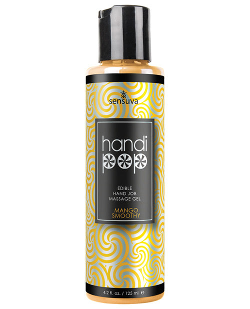 Handipop Lubricant Mango Smoothie Water-Based Edible Massage Gel for Sensual Massage and Intimate Touch