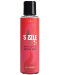 Sensuva Sexual Enhancers Edible Warming Gel Strawberry Flavor for Sensual Couples Massage