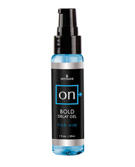 On sexual enhancer gel with benzocaine delay formula and mint flavor for prolonged intimate pleasure