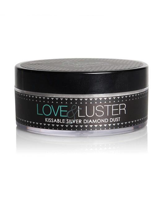 Sensuva Body Topping Kissable Diamond Dust with Shimmery Finish and Puff Applicator for Luminous Glow