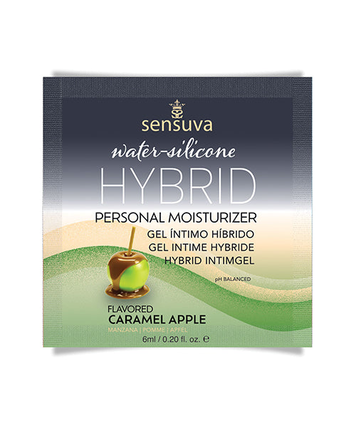 Senuva Hybrid Personal Moisturizer Single Use Packet - 6 ml Caramel Apple