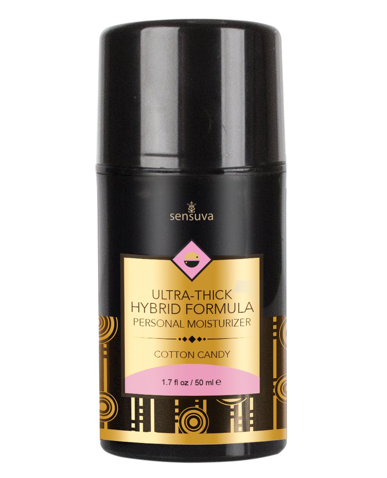 Sensuva Lubricant Ultra Thick Hybrid Formula Cotton Candy Scent for Sensitive Skin Moisturizing