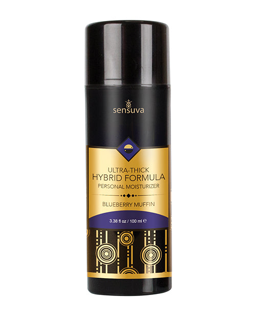 Sensuva Lubricant Ultra-Thick Hybrid Blueberry Muffin Scent for Moisturizing and Sensitive Skin