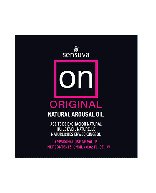 On Sexual Enhancer Arousal Oil with Natural Lubrication and Sensitivity Boost for Intimate Pleasure