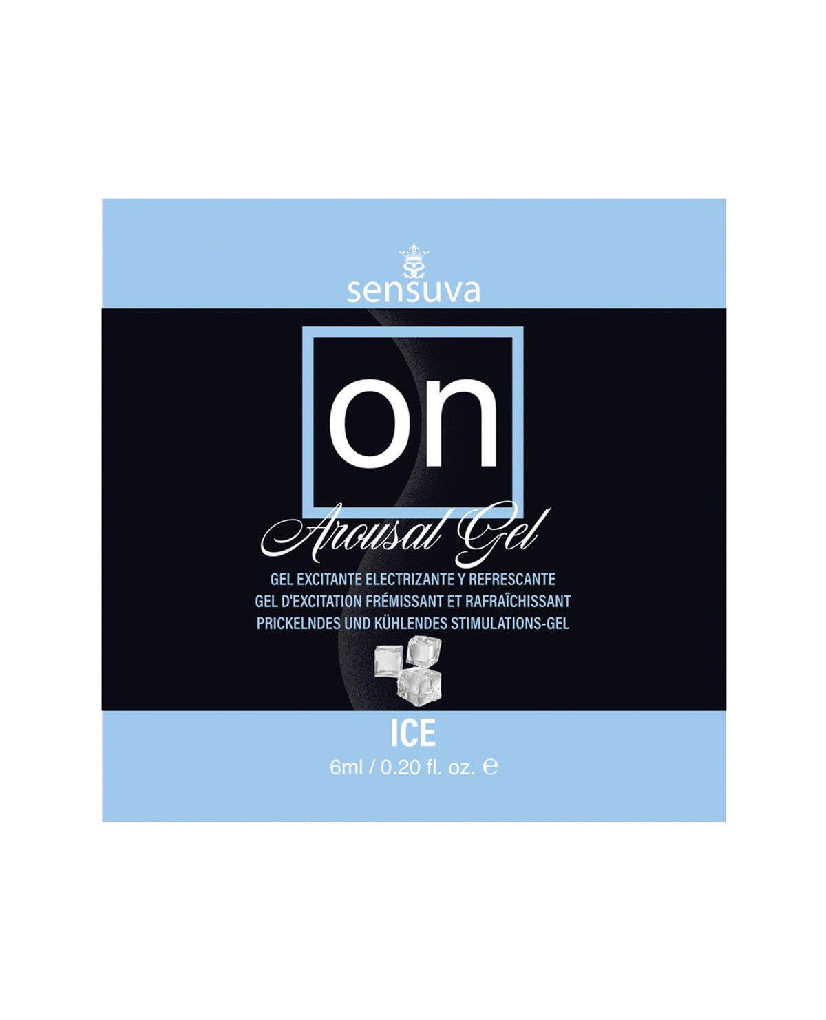 ON Ice Arousal Gel - 6 ml Single Use Packet