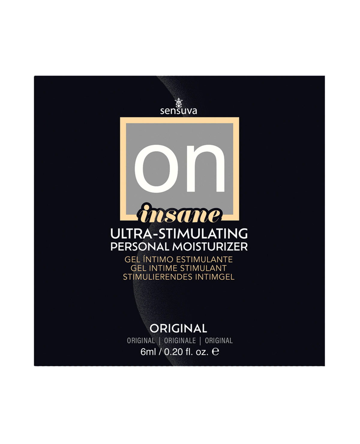 ON Insane Ultra Original Stimulating Personal Moisturizer - 6 ml Single Use Packet