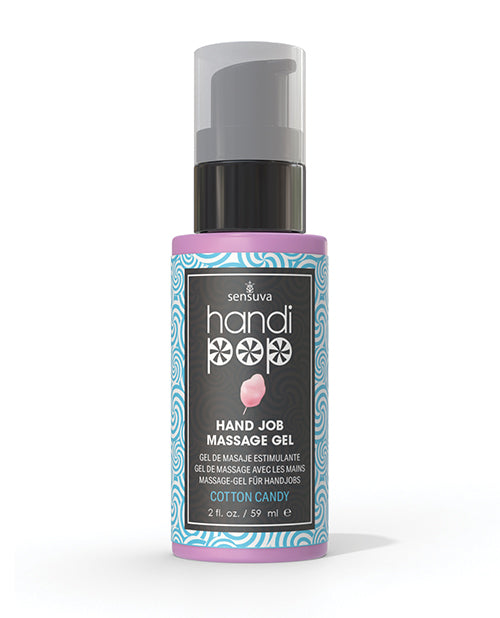 Handipop Lubricant Cotton Candy Edible Flavored Water-Based Gel for Sensual Massage and Intimate Play