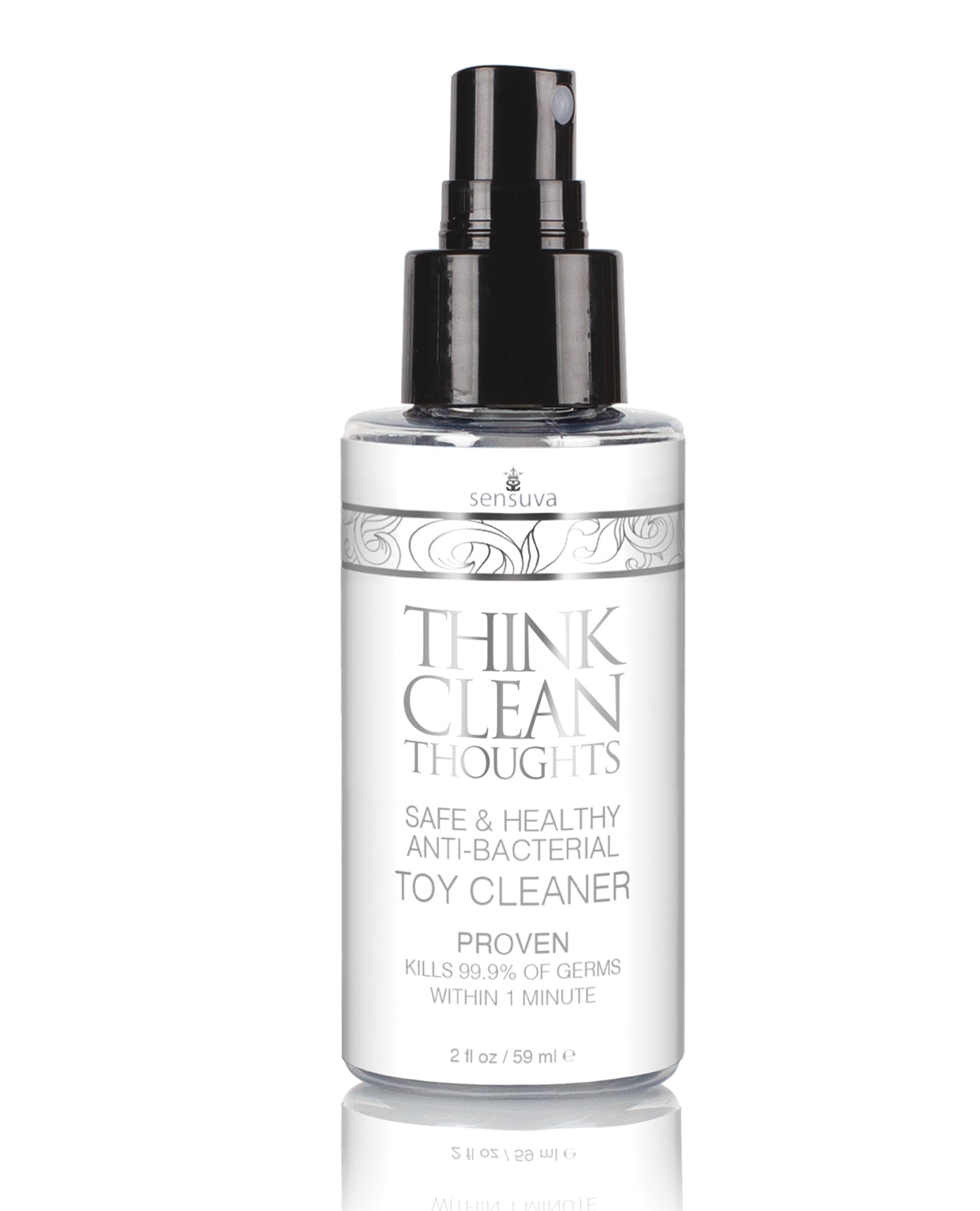 Sensuva Toy Cleaner Antibacterial Spray with Natural Ingredients for Pleasure Product Hygiene
