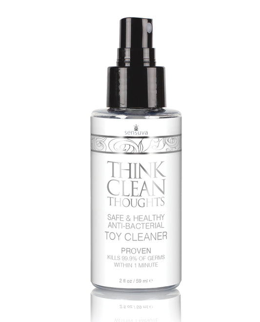 Sensuva Toy Cleaner Antibacterial Spray with Natural Ingredients for Pleasure Product Hygiene