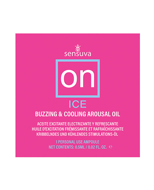 On Sexual Enhancers Single Use Arousal Oil with Cooling Tingling Sensation for Enhanced Female Pleasure