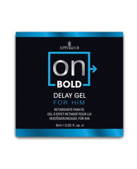 ON Bold Delay Gel - 6 ml Single Use Packet