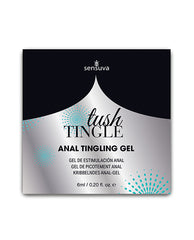 Sensuva Anal Stimulation Gel Tingling Formula Water-Based Single Packet for Heightened Sensation