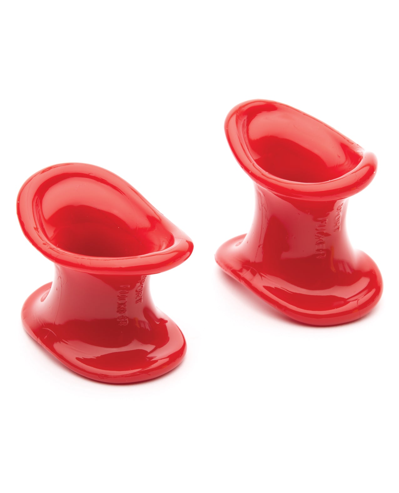 Sport Fucker Ergonomic Ball Stretcher Kit with Dual Sizes – Red