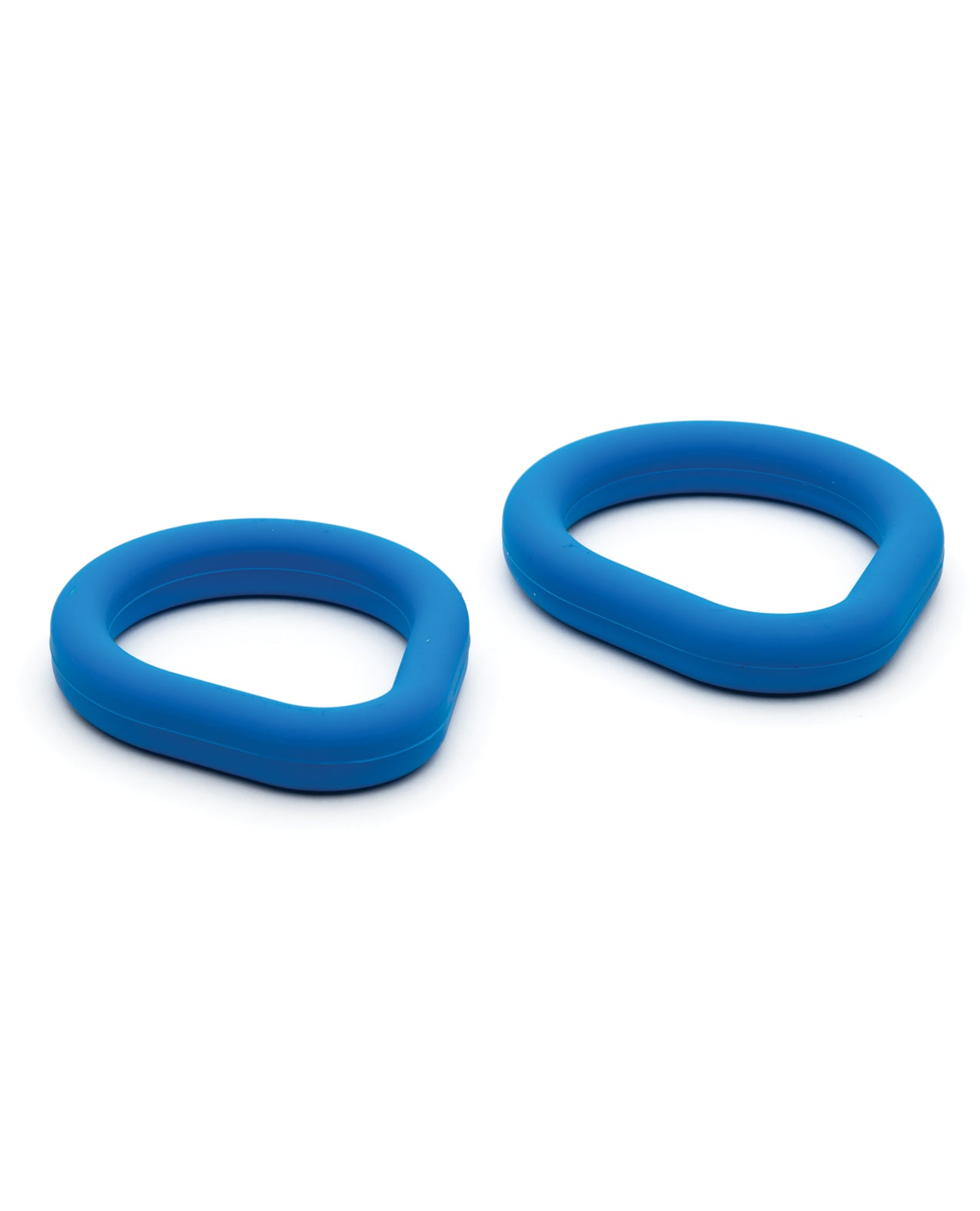 Sport Fucker Epic Silicone Cock Ring Kit with Dual Sizes - Blue