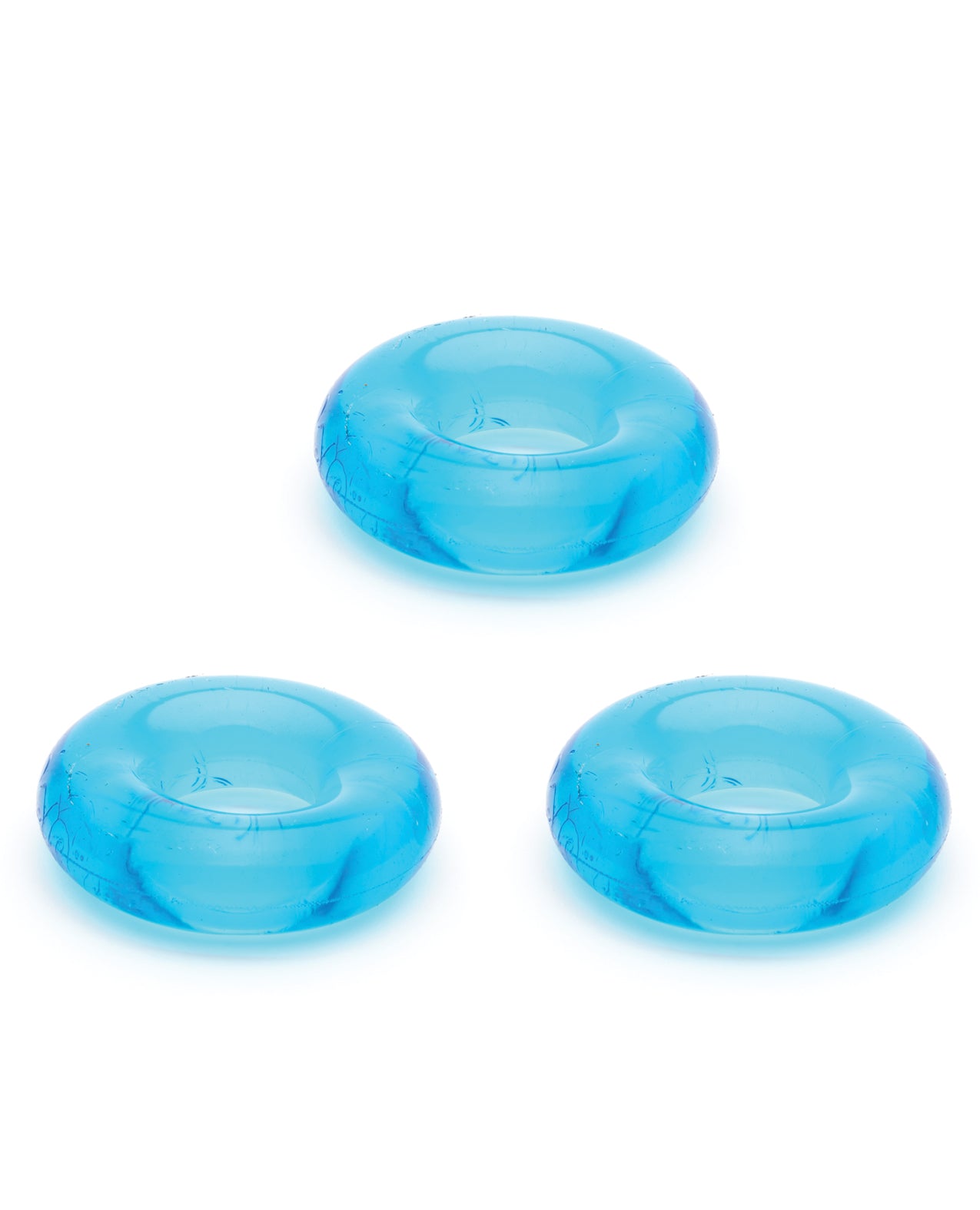 Sport Fucker Chubby Penis Enhancement Rings – 3 Pack Ice Blue