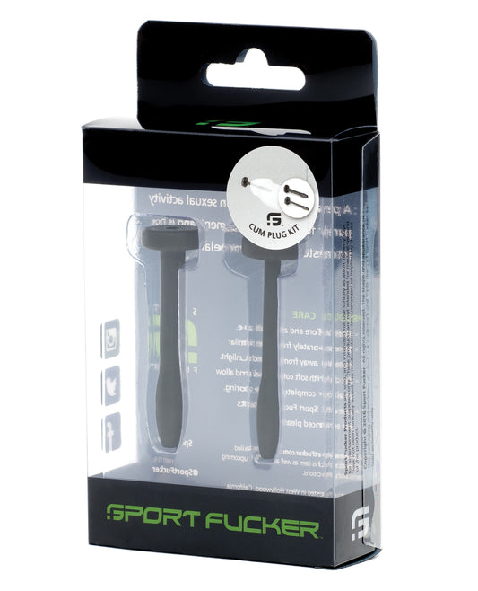 Sport Fucker Bondage Sounding Kit flexible silicone hollow plug set for safe internal stimulation