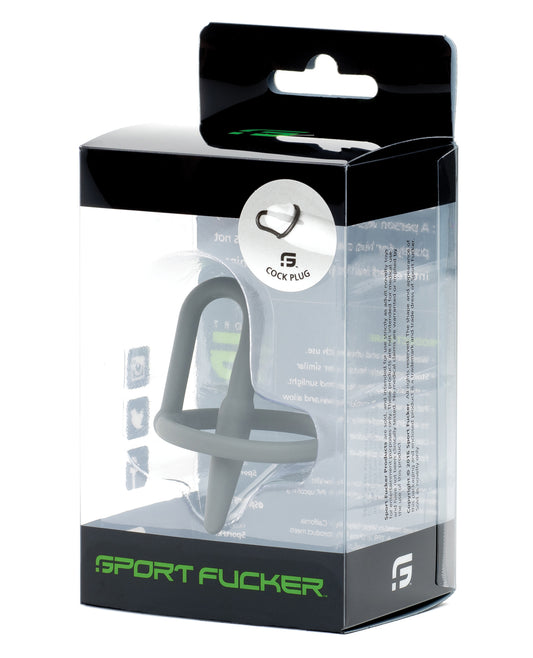 Sport Fucker Cock Plug Bondage Restraint 100% Silicone Stretchy Glans Ring for Enhanced Sensation