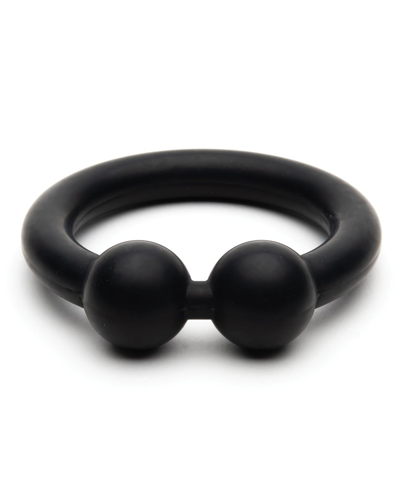 Sport Fucker Bullring Silicone Ring in Black for Penis Enhancement